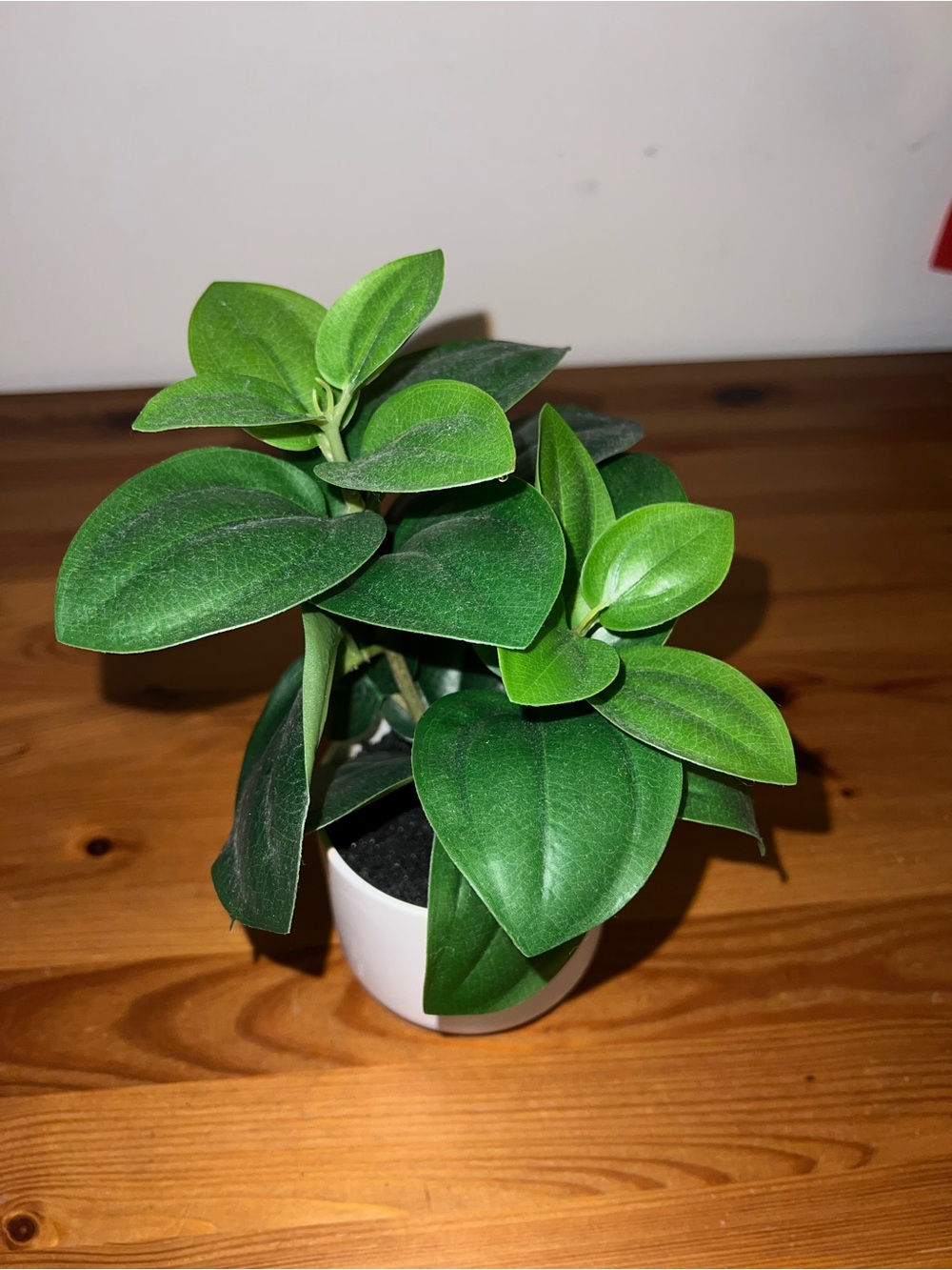 Green Faux Potted Plant – Decorative Accent